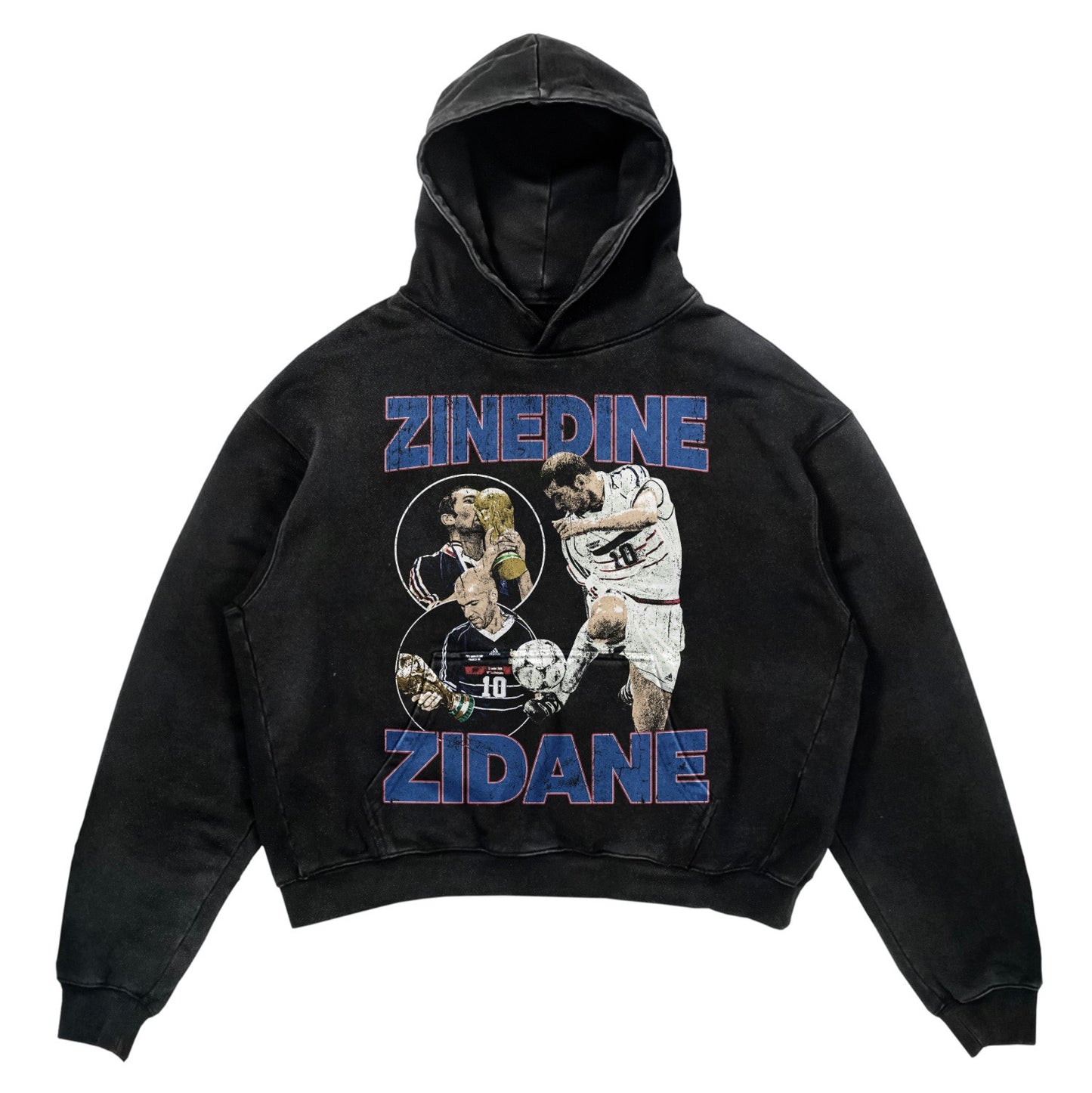 Zinedine Zidane Copa Del Muno Hoodie