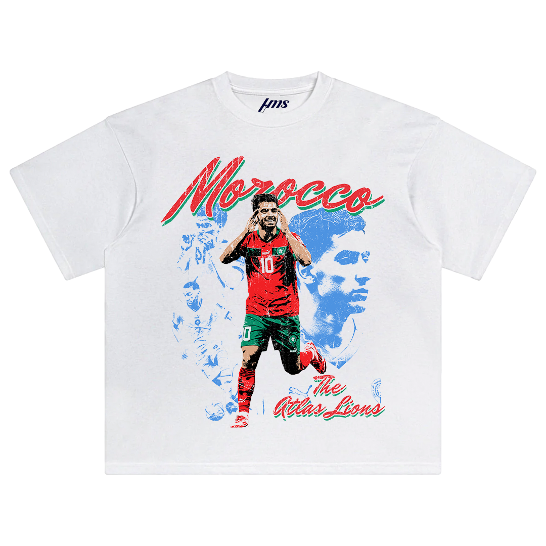 Morocco The Atlas Lions 2026 World Cup Tee