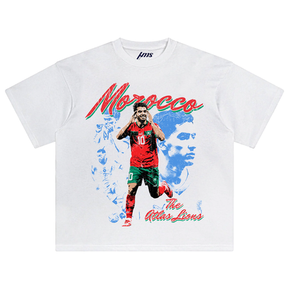 Morocco The Atlas Lions 2026 World Cup Tee