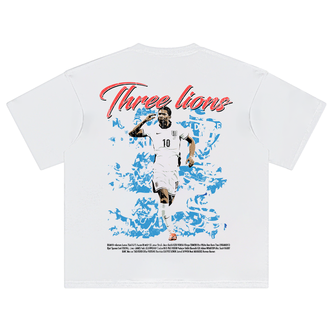 England The Three Lions Te 2026 World Cup Tee